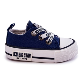 Material Infantil Zapatillas Big Star KK374050 Azul Marino