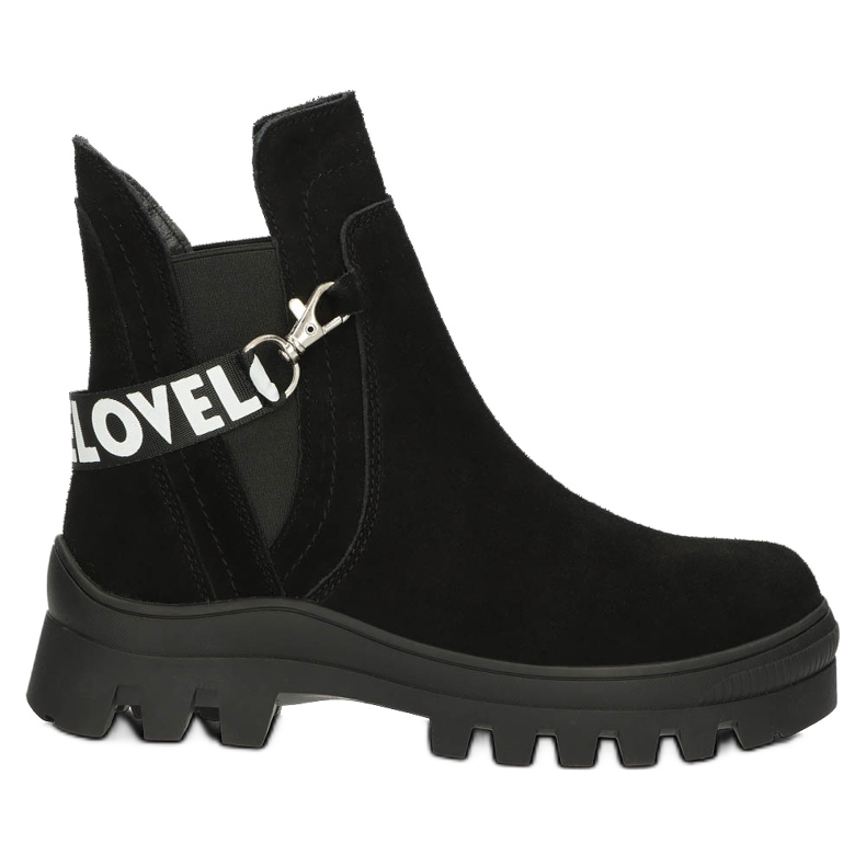 Botines Slip-On De Ante Con Decoración Filippo DBT3927 Negro Botines Slip-On De Ante Con Decoración Filippo DBT3927 Negro