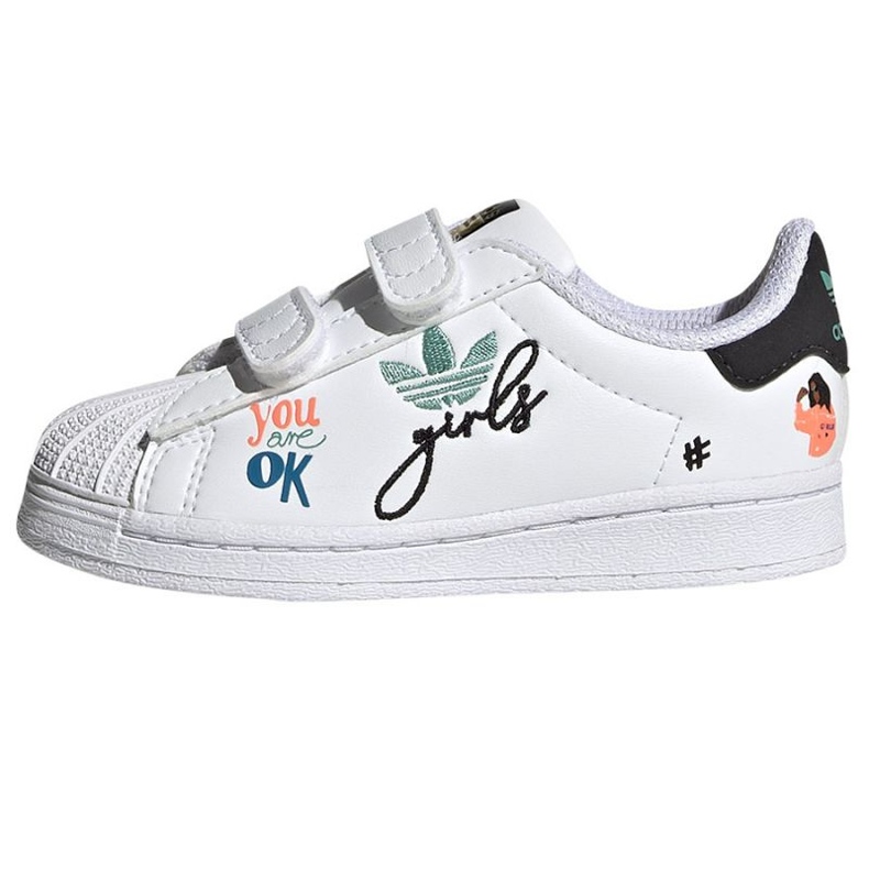 Adidas Originals Superstar Pure CF Inf Jr H00779 zapatos blanco