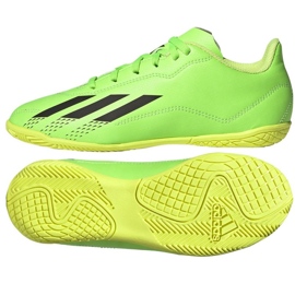 Botas de fútbol Adidas X Speedportal.4 In Jr GW8505 verde verde