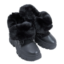 Botas de nieve mujer Jarl Black negro