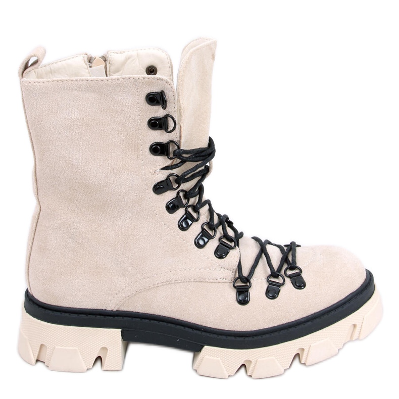 Botas con cordones Conor Beige Botas con cordones Conor Beige