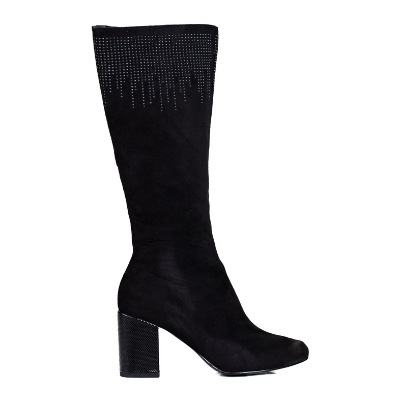 T.Sokolski Botas de mujer elegantes tacones altos Sokolski negro