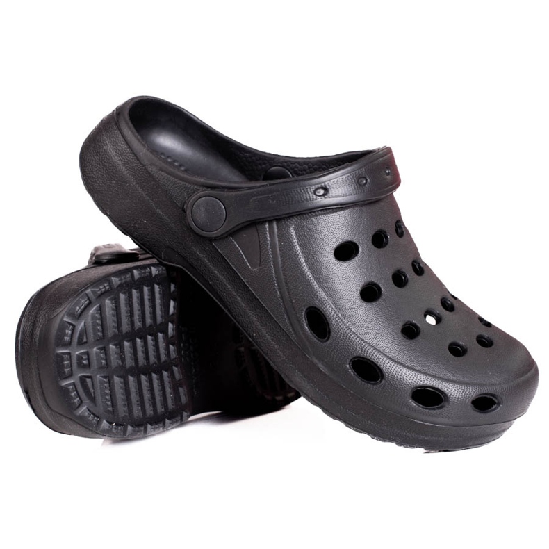 Pantuflas de mujer Shelovet negro claro