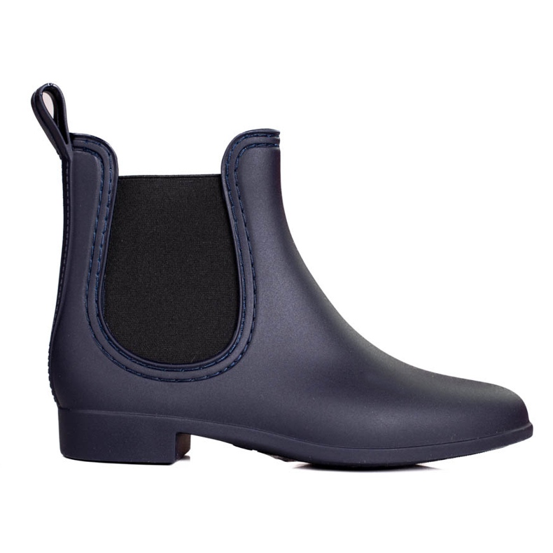 Chanclas de mujer Shelovet azul marino mate