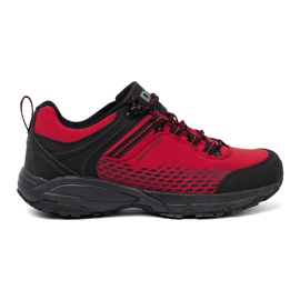 Zapatos de trekking de hombre con suela roja DK gruesa negro Zapatos de trekking de hombre con suela roja DK gruesa negro