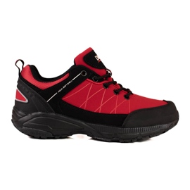 Zapatillas trekking mujer DK rojo negro