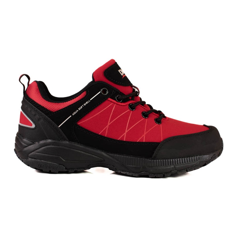 Zapatillas trekking mujer DK rojo negro