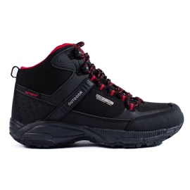 Zapatillas de trekking de mujer con pala alta DK negro