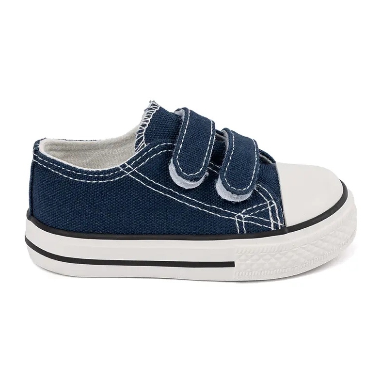 Deportivas infantiles Vico con cierre de velcro azul marino