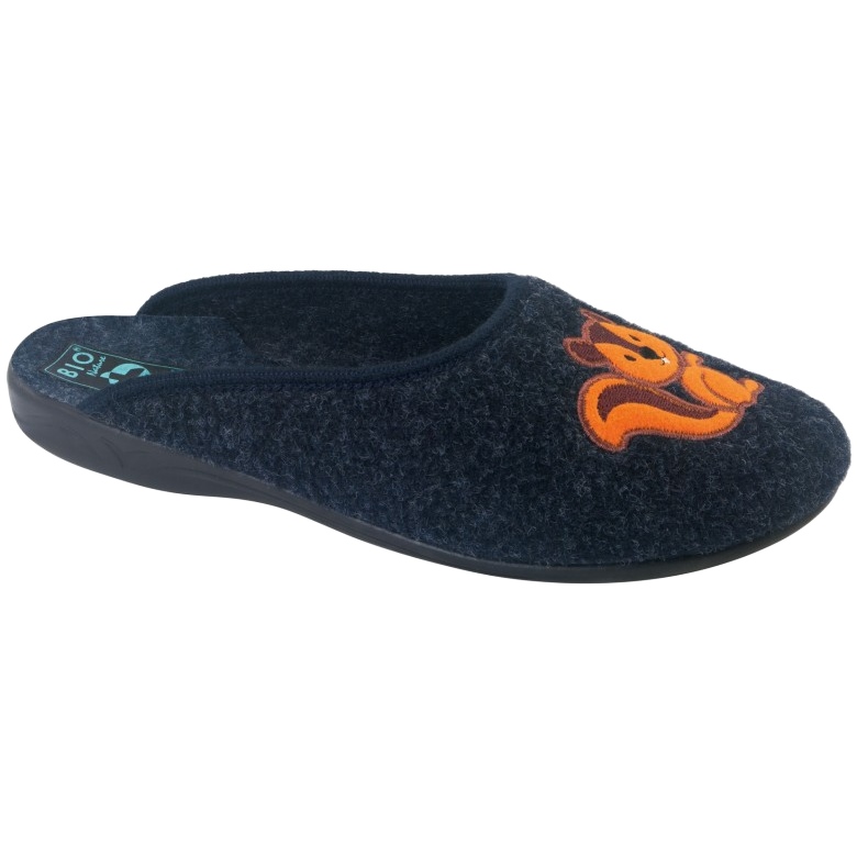 Adanex 27859 Pantuflas de Fieltro Ardilla y Cacahuete azul Adanex 27859 Pantuflas de Fieltro Ardilla y Cacahuete azul