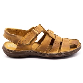 Polbut Sandalias piel hombre 211 beige