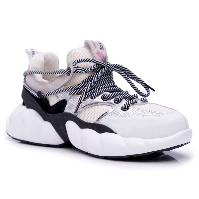 Zapatos deportivos para mujer Big Star de Daniel Lopez Blanco FF274A546 negro plata