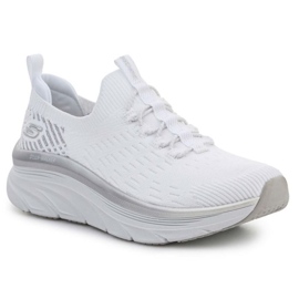 Zapatos Skechers D'Elux Walker Let It Glow 149366-WSL blanco