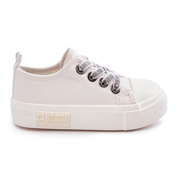 Deportivas Infantiles de Piel Big Star KK374060 Blanco
