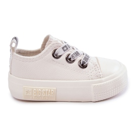 Deportivas Infantiles de Piel Big Star KK374058 Blanco