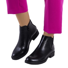 Botas Jodhpur negras de Nagoya. negro