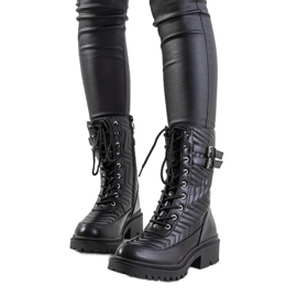 Botas acolchadas Aerilon negras negro