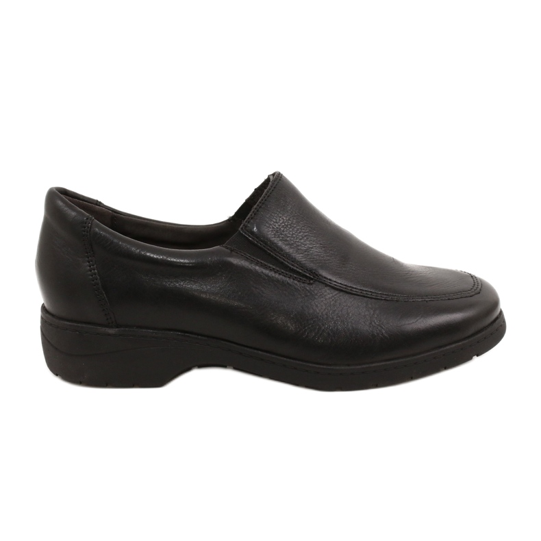 Zapatos sin cordones de mujer Caprice 24350 este H negro