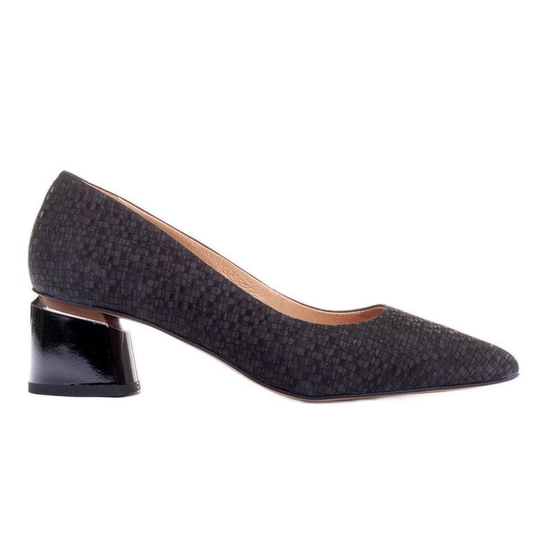 Marco Shoes Zapatos de gamuza negro
