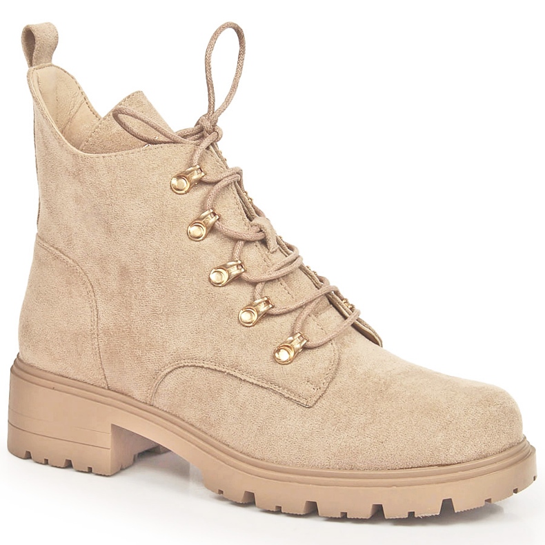 S.Barski Botas mujer ante beige S. Bararski