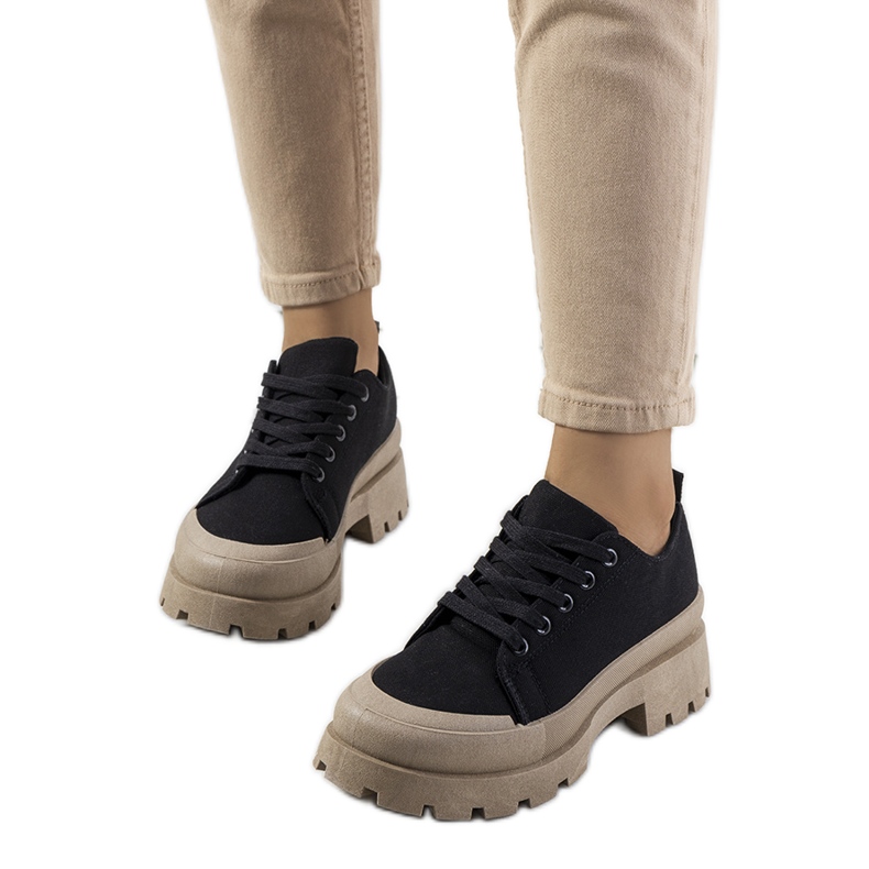 Zapatos negros de mujer de Maryland Zapatos negros de mujer de Maryland