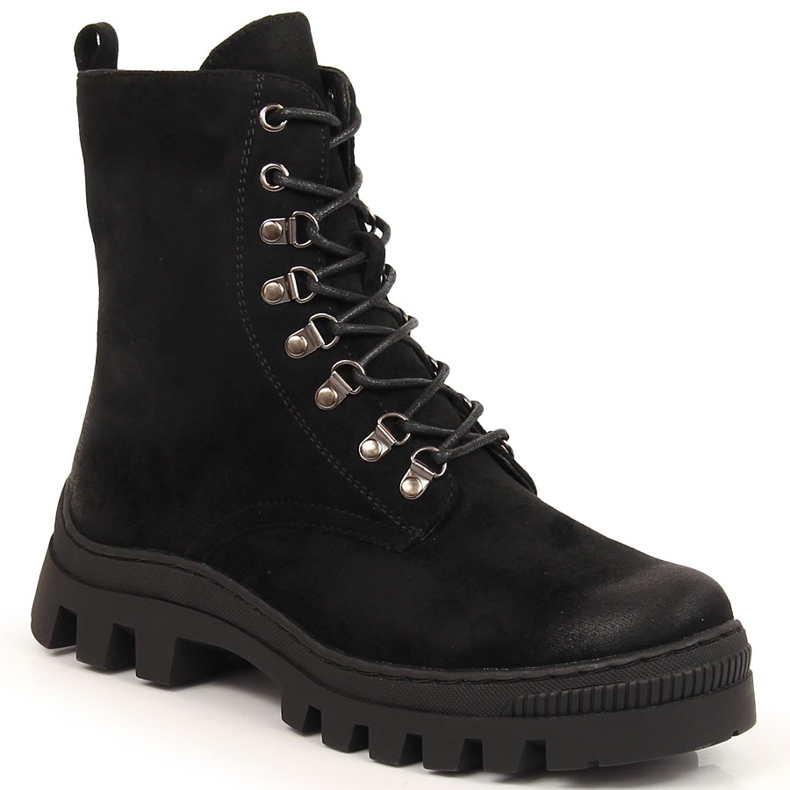 Botas mujer ante negro Potocki