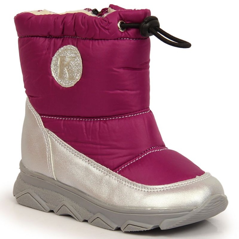 Botas de nieve insuladas Kornecki Jr KOR6896A fucsia rosado