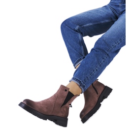 Botines Chelsea Krosstoen rosas