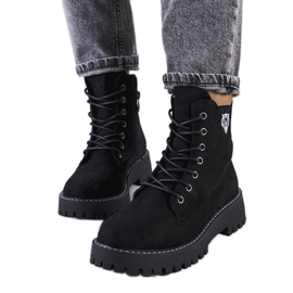 Botas Uzeir eco-ante negro
