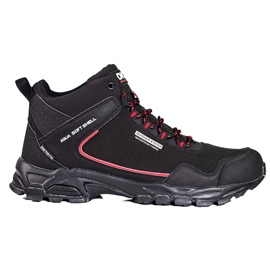 Zapatos de trekking altos de mujer DK negro