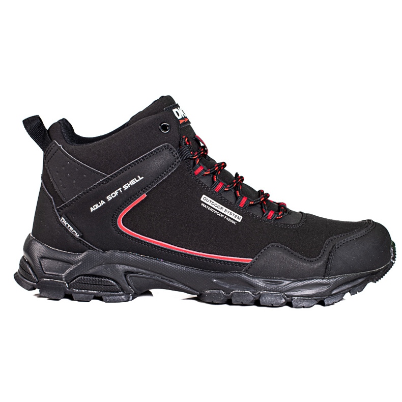 Zapatos de trekking altos de mujer DK negro