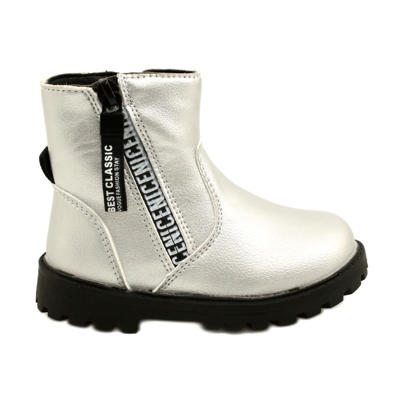 Botas de plata para niñas Miss 22DZ23-5268 Botas de plata para niñas Miss 22DZ23-5268
