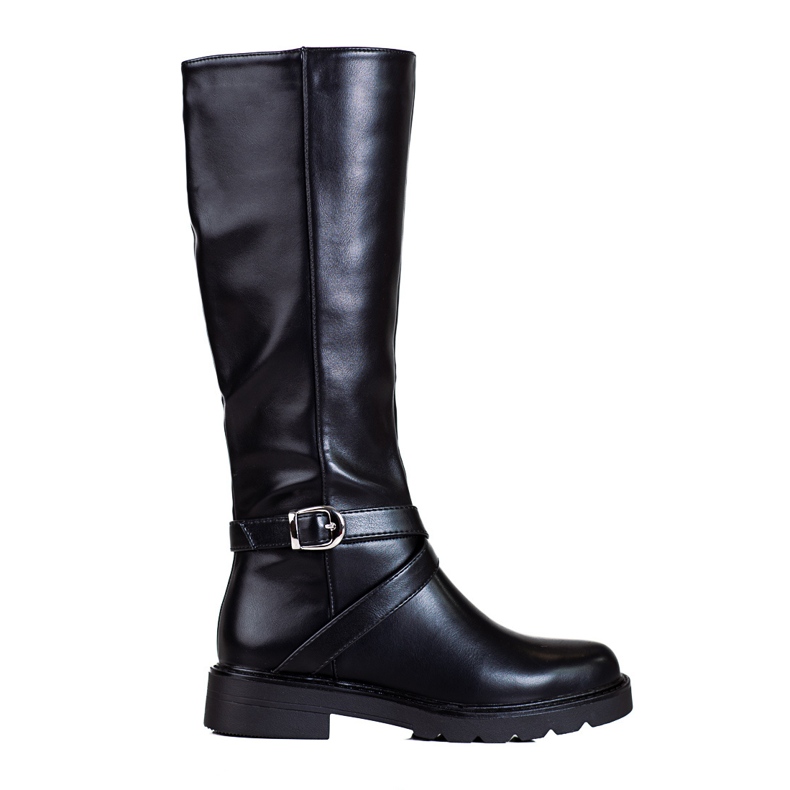 Botas Shelovet mujer cómodas negro