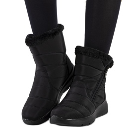 Botas acolchadas negras de Blibrey negro