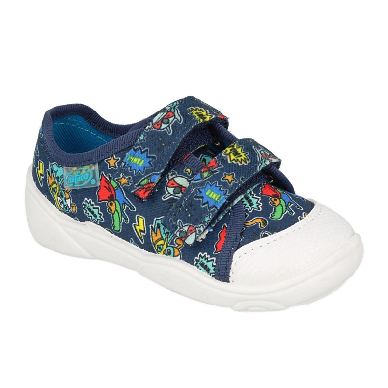 Zapatos befado niño 907P155 azul marino multicolor