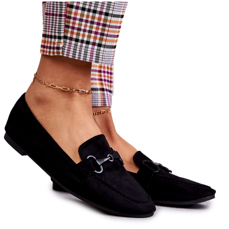 FB2 Mocasines negros Roddie Classic de ante