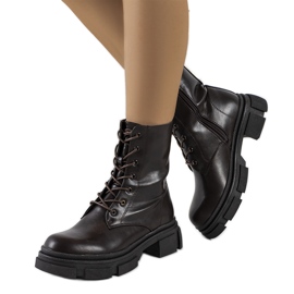 Botas Holcomb marrón mate