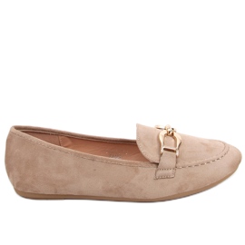 BM Mocasines mujer Catalina Khaki beige caqui BM Mocasines mujer Catalina Khaki beige caqui