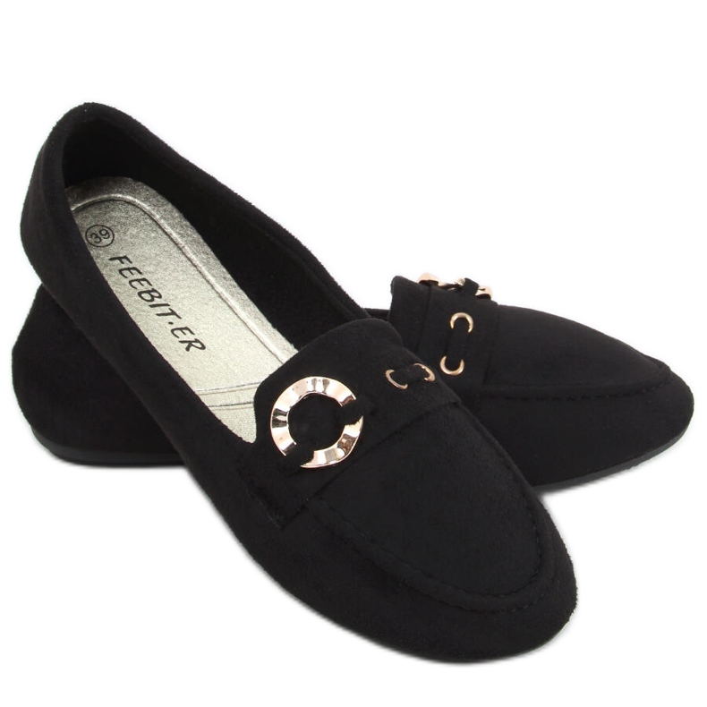 Mocasines mujer Arun Negro