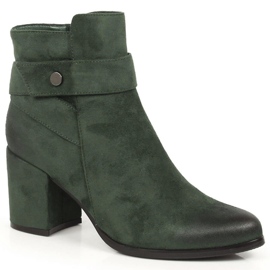 Botas cálidas mujer ante verde Laura La.Fi
