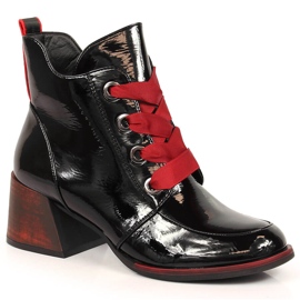 Botas aislantes mujer barnizadas negro negro Vinceza JAN147A