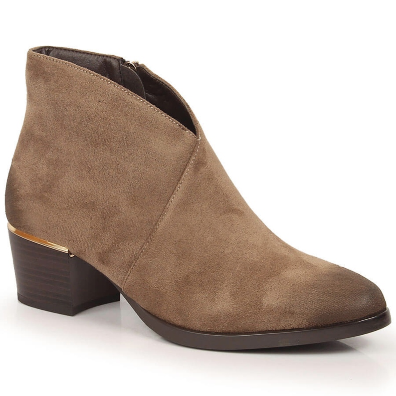 Filippo Botas cálidas mujer ante beige Vinceza