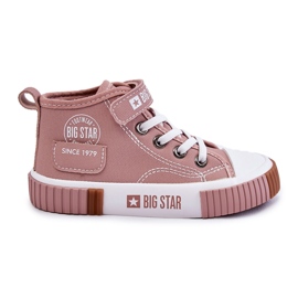 Zapatillas Altas Infantiles Big Star KK374016 Rosa