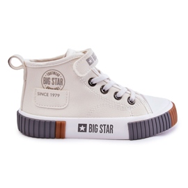 Zapatillas Altas Infantiles Big Star KK374015 Blanco
