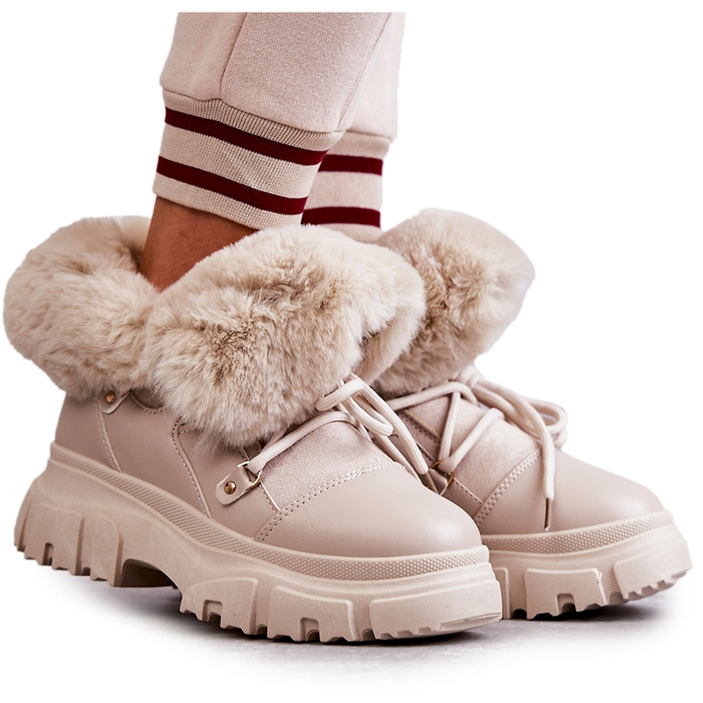 PS1 Botas Cálidas Beige Charles Trappers