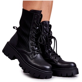 FS1 Botas Worker Mujer Con Calcetines Black Abigail negro FS1 Botas Worker Mujer Con Calcetines Black Abigail negro