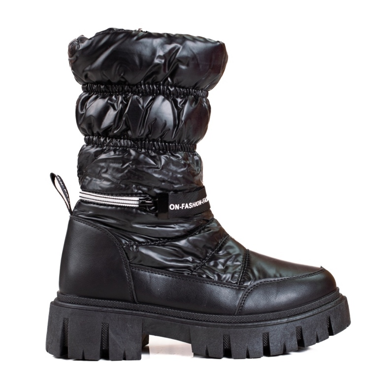 Botas de nieve para mujer Shelovet negras negro