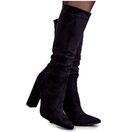 Botas Tressa Clásicas Ante Negras negro