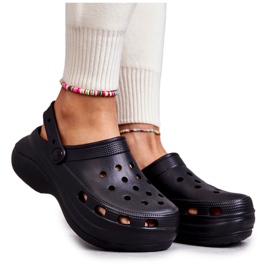 FS1 Pantuflas Crooks De Mujer En Espuma Negra Coline negro